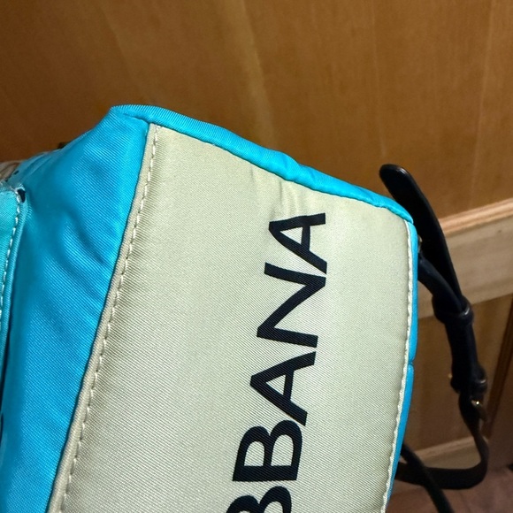 Dolce & Gabbana Year of the pig nylon Beige and Blue Cartoon Backpack main image 6
